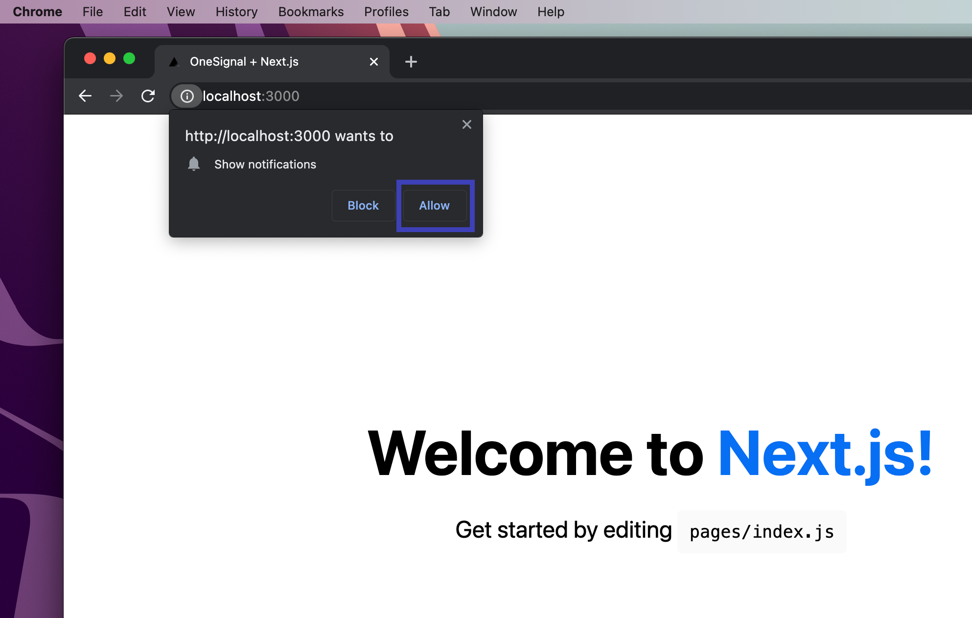 How to Integrate OneSignal into a Next.js App