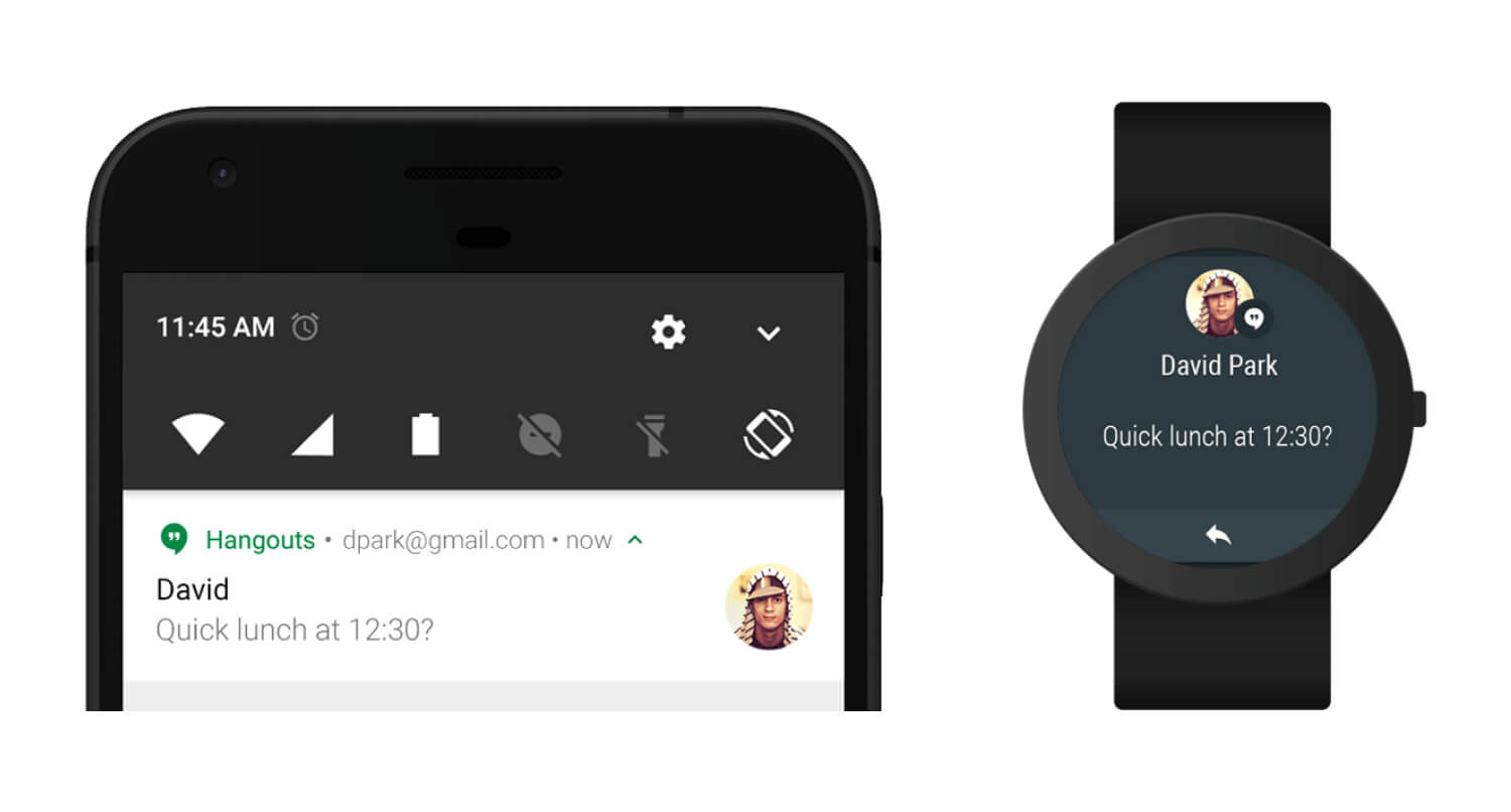 Wear os deals notifications iphone