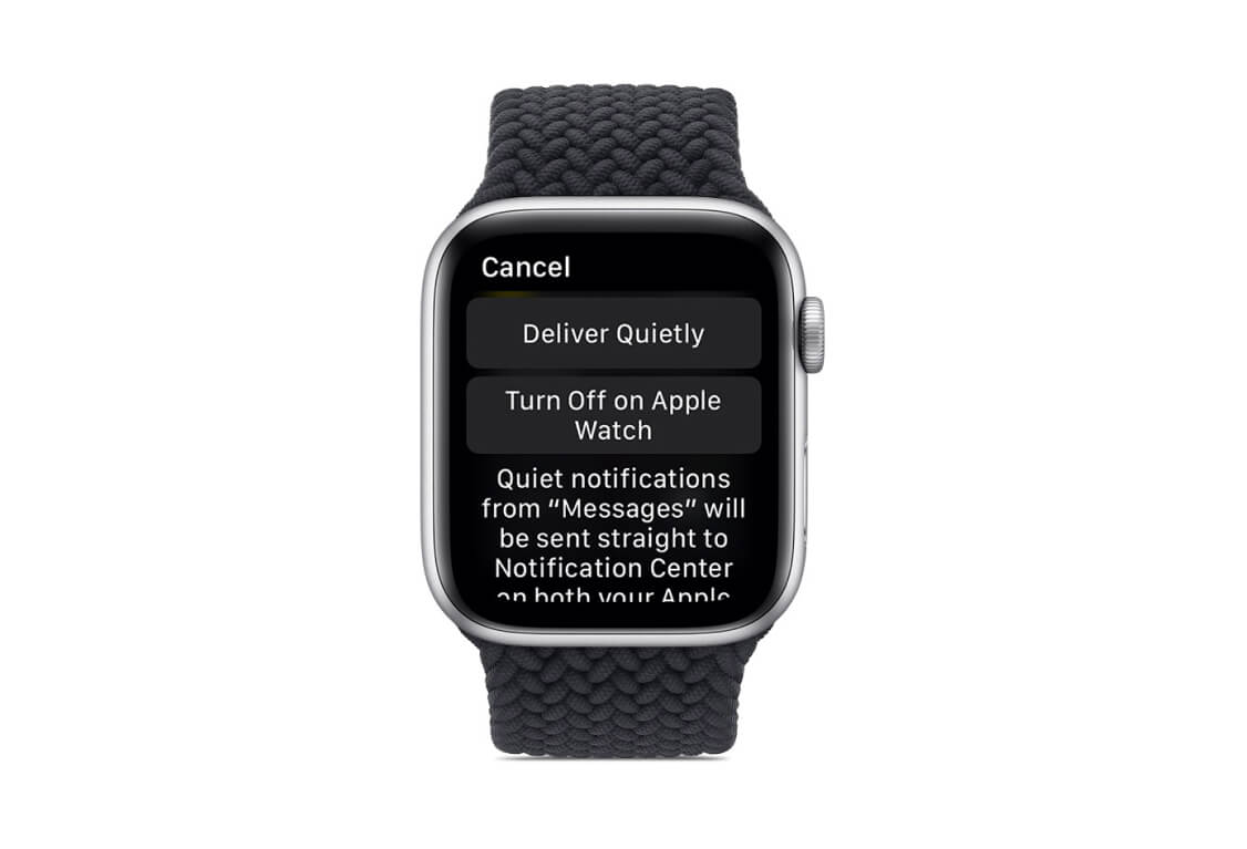 Notification sms apple discount watch