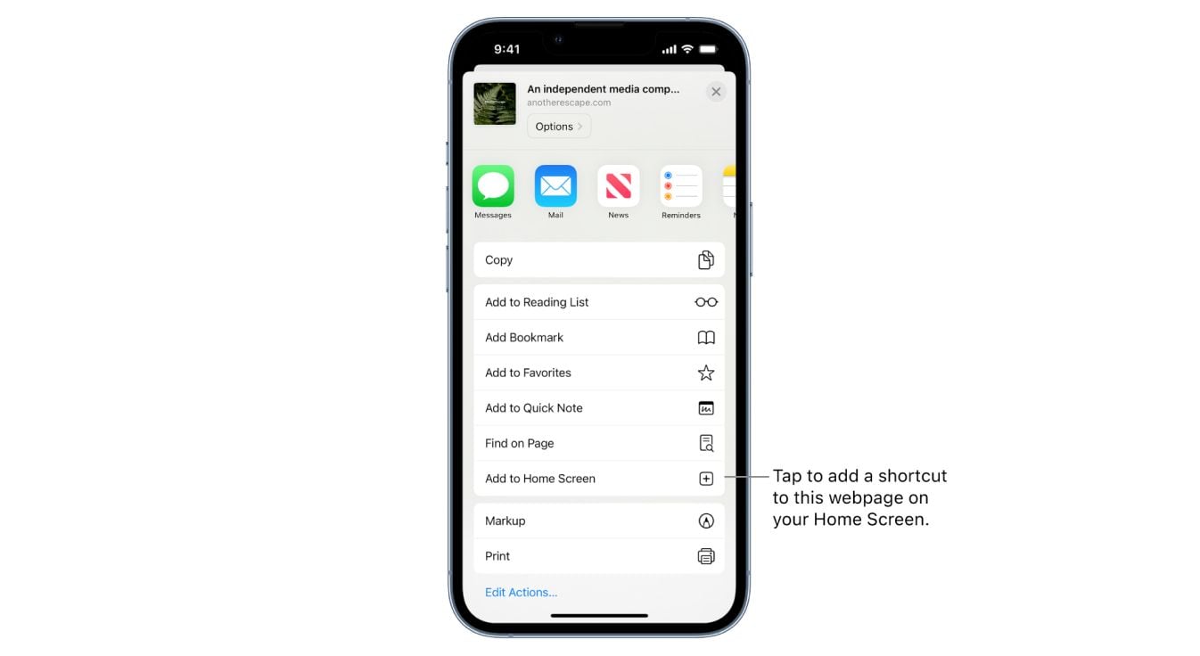Web Push Comes to iOS