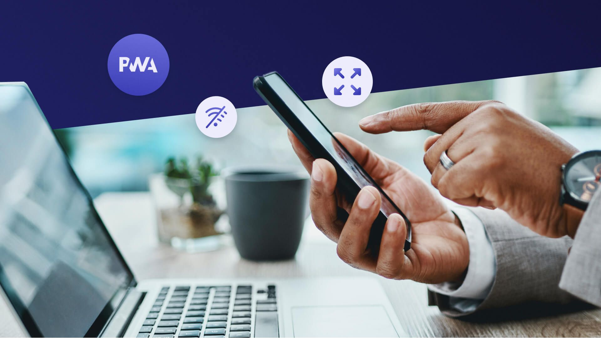 What are the key benefits and features of a PWA?