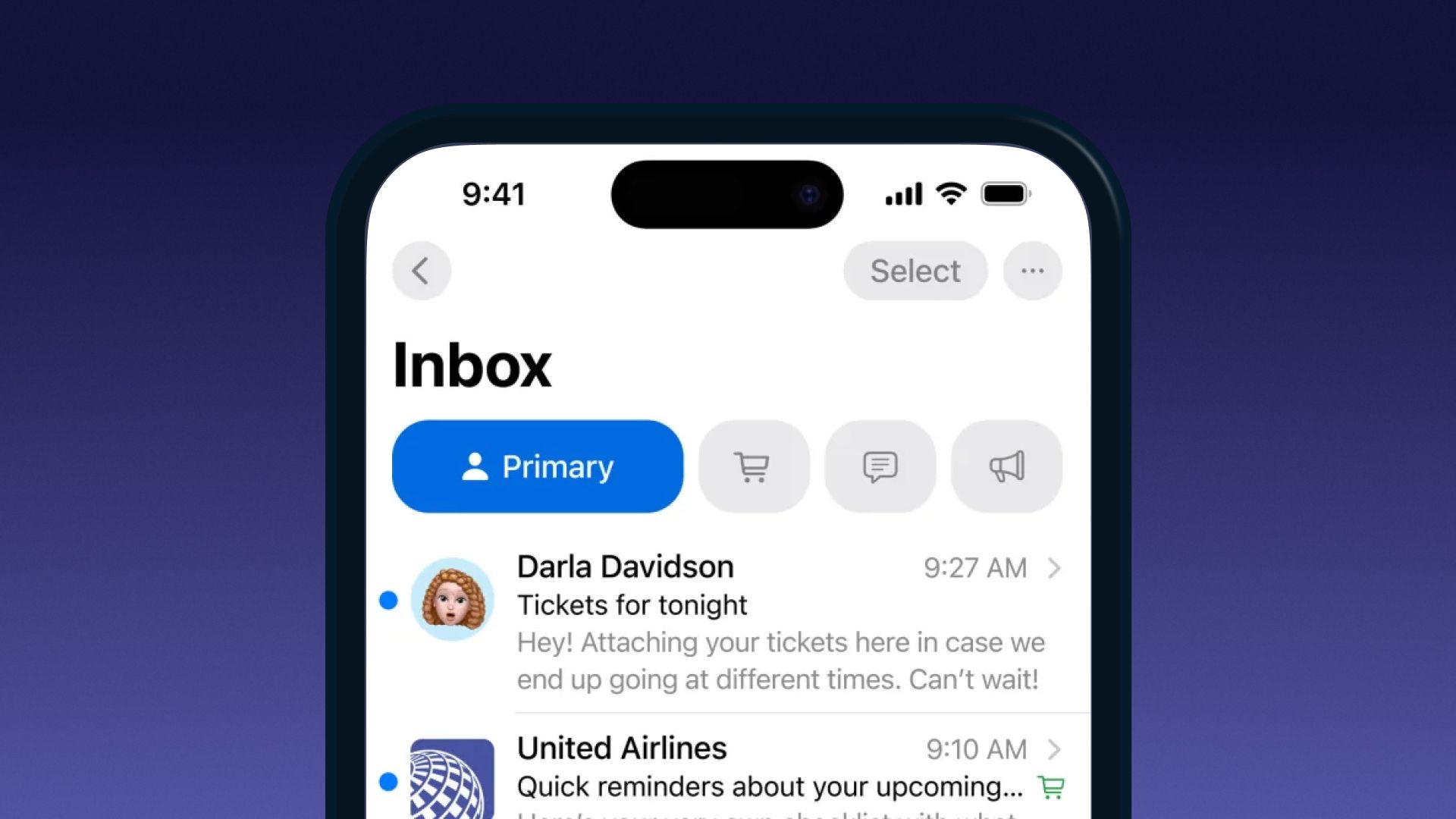 Apple inbox discount