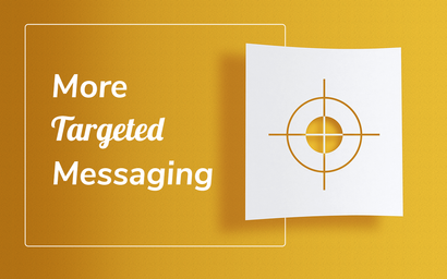 New Feature: Category Slidedown Allows for More Targeted Web Messaging