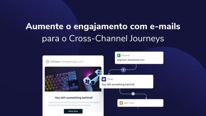 Aumente o engajamento com e-mails para o Cross-Channel Journeys