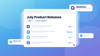 What We Shipped in July