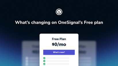 What’s Changing on OneSignal’s Free plan