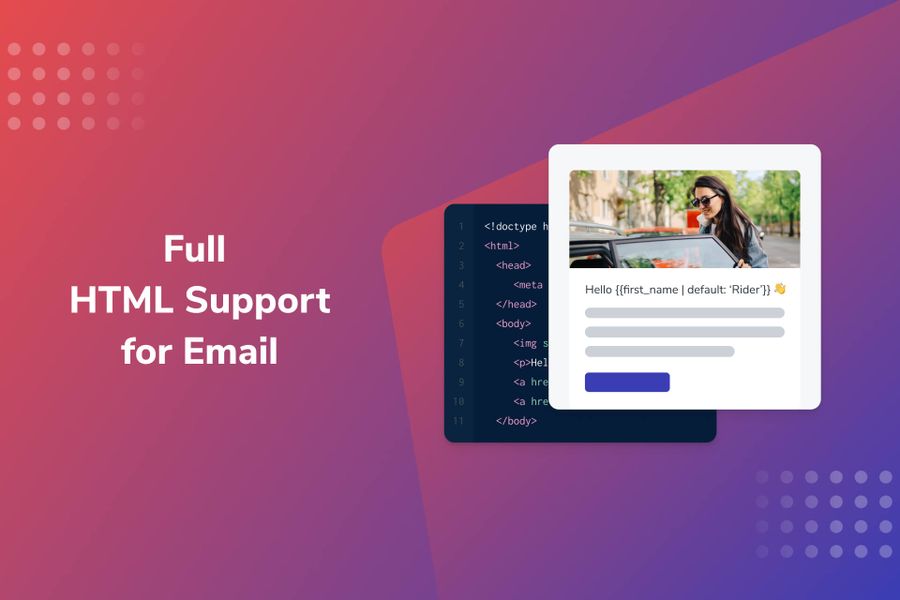 Achieve More Control and Flexibility with Full HTML Support for Email